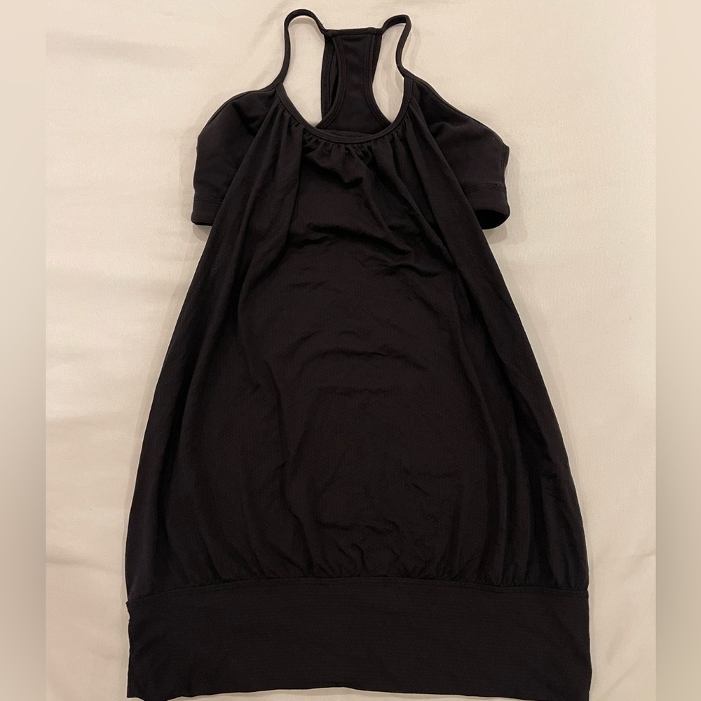 Lululemon Black Tank with Built-In Bra